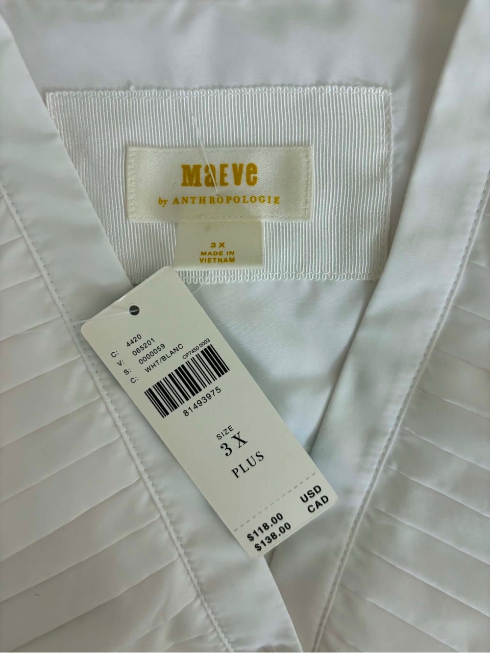Anthropologie Maeve Sleeveless Ruffled Blouse - Picture 6 of 8